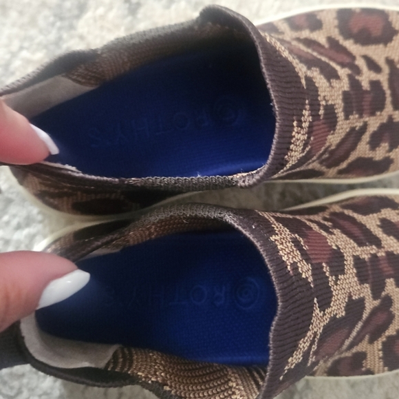 Rothy's Womens Animal Print Ankle Boot In Wildcat Size Print 5.5 - Picture 11 of 13